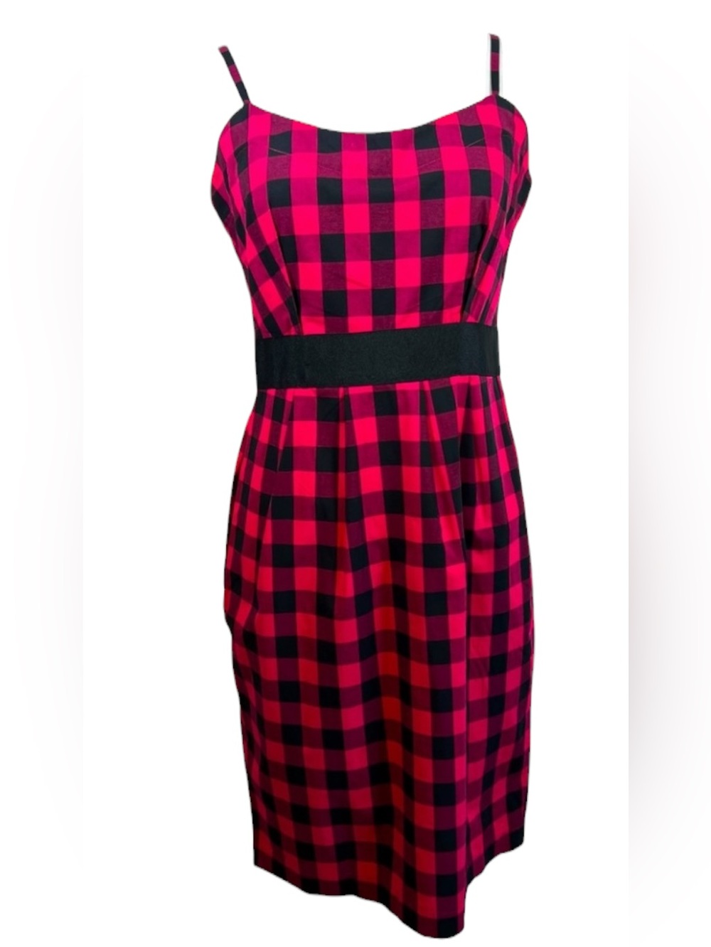 Vintage y2k Betsey Johnson Plaid Dress 10 NWT